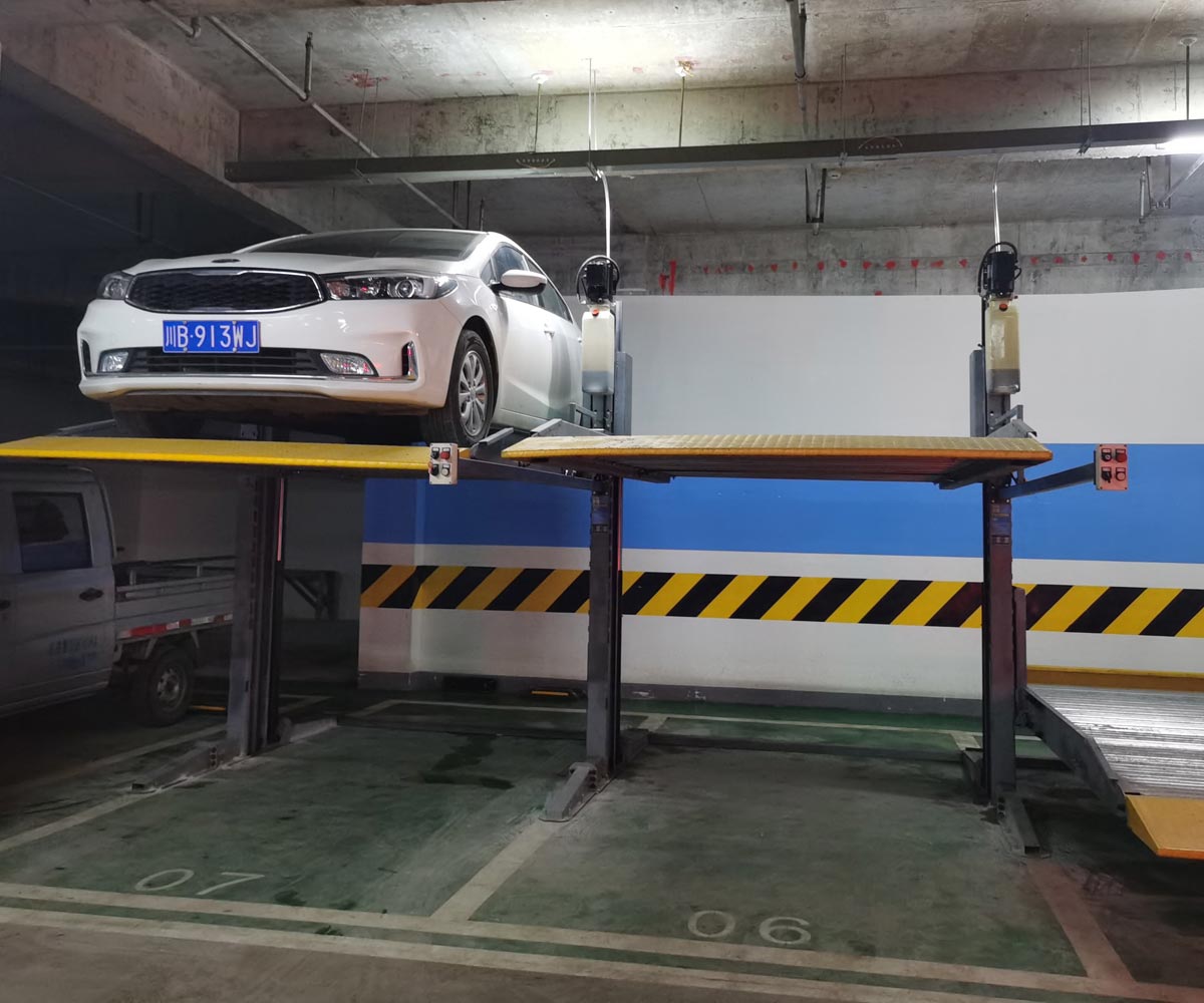 敦煌升降式机械立体车库